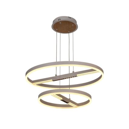 LED pendel dæmpbar LED/100W/230V 3000-6500K diameter 60 cm + fjernbetjening