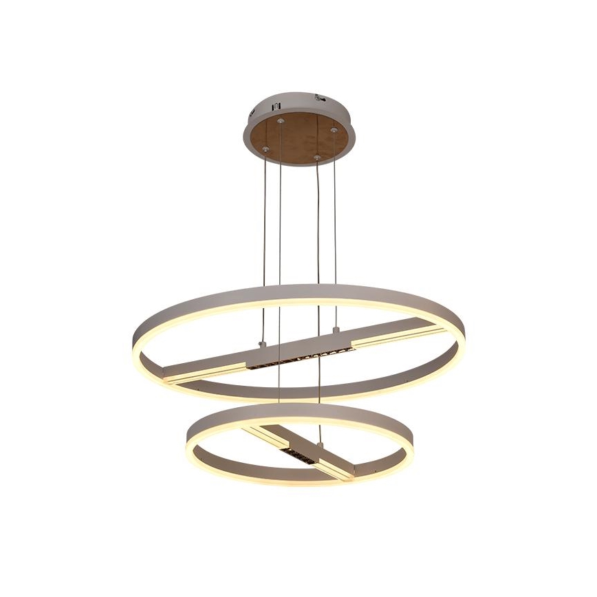 LED pendel dæmpbar LED/100W/230V 3000-6500K diameter 60 cm + fjernbetjening