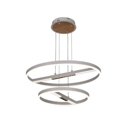 LED pendel dæmpbar LED/100W/230V 3000-6500K diameter 60 cm + fjernbetjening
