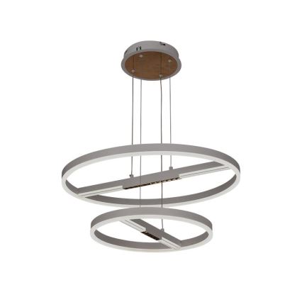 LED pendel dæmpbar LED/100W/230V 3000-6500K diameter 60 cm + fjernbetjening