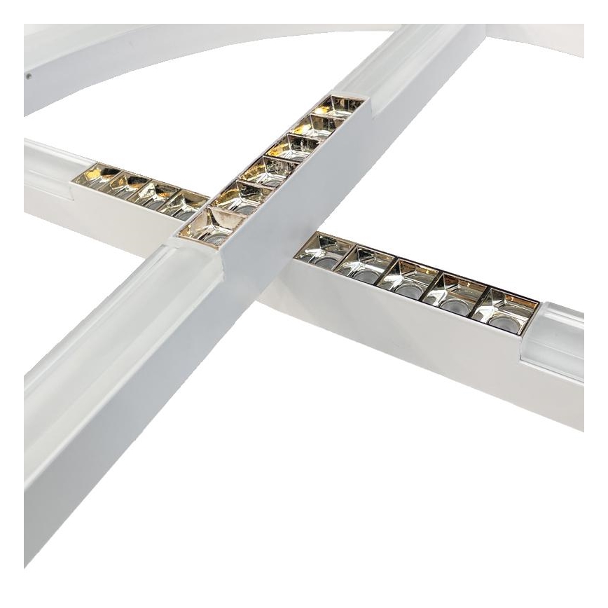 LED pendel dæmpbar LED/100W/230V 3000-6500K diameter 60 cm + fjernbetjening
