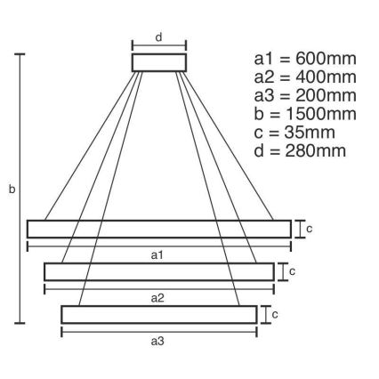 LED krystalpendel dæmpbar LED/100W/230V 3000-6500K sølvfarvet + fjernbetjening