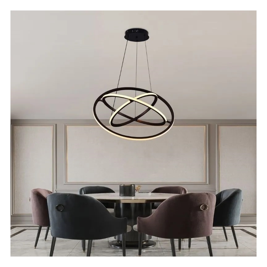 LED pendel dæmpbar LED/105W/230V 3000-6500K + fjernbetjening