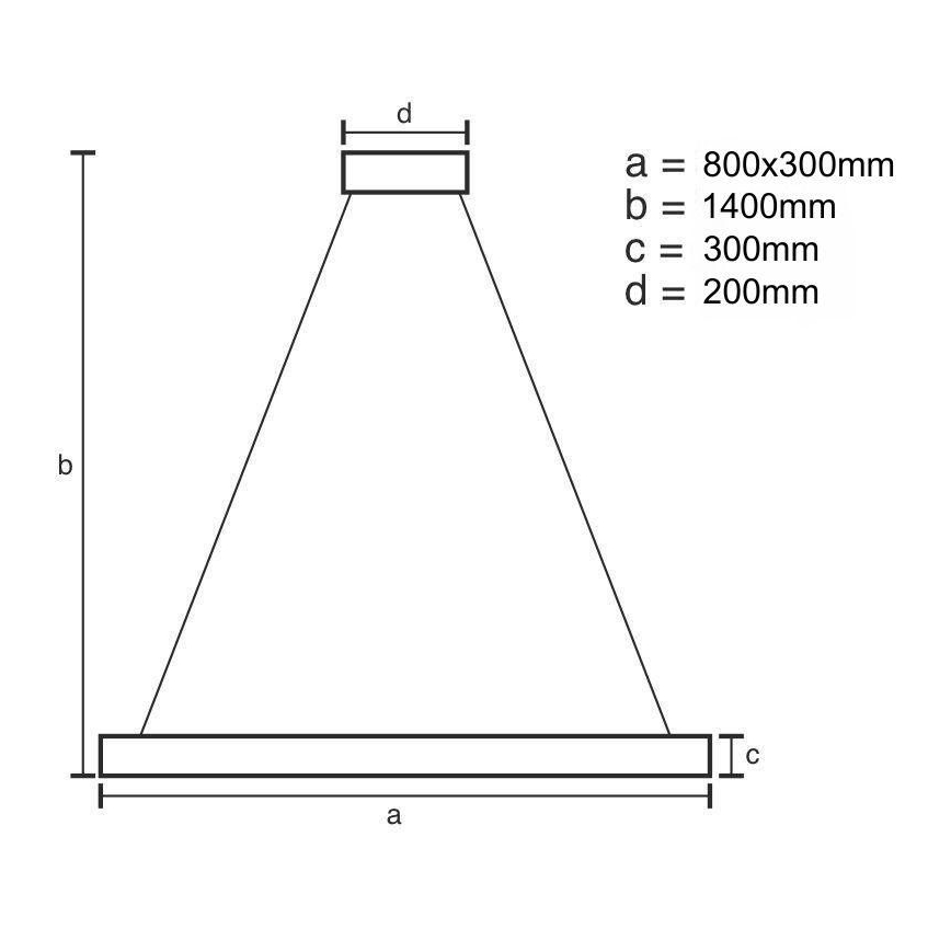 LED krystalpendel dæmpbar LED/110W/230V 3000-6500K guldfarvet + fjernbetjening