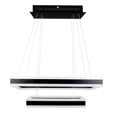 LED pendel dæmpbar LED/113W/230V 3000K sort