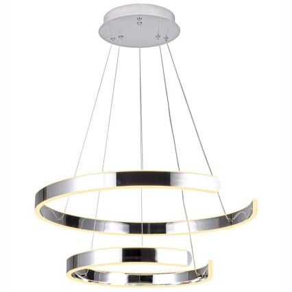 LED pendel dæmpbar LED/120W/230V 3000-6500K diameter 60 cm + fjernbetjening