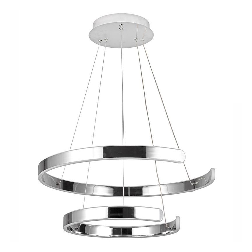 LED pendel dæmpbar LED/120W/230V 3000-6500K diameter 60 cm + fjernbetjening