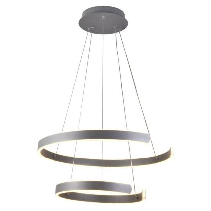 LED pendel dæmpbar LED/120W/230V 3000-6500K diameter 60 cm + fjernbetjening