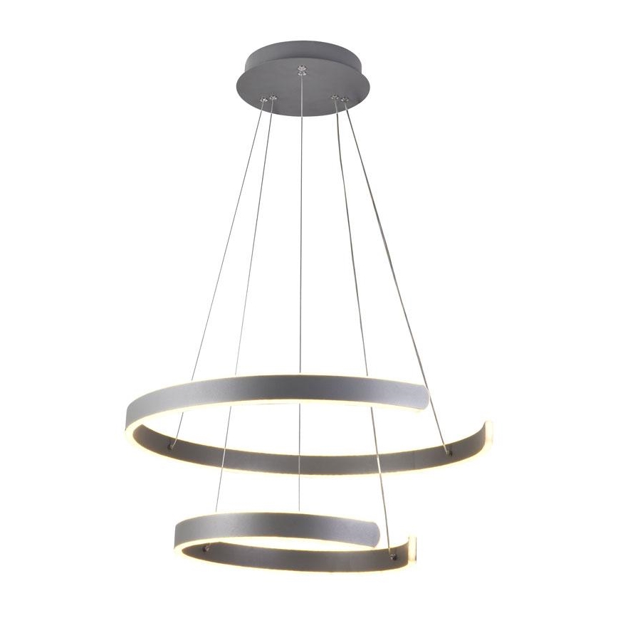 LED pendel dæmpbar LED/120W/230V 3000-6500K diameter 60 cm + fjernbetjening