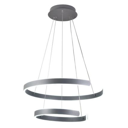 LED pendel dæmpbar LED/120W/230V 3000-6500K diameter 60 cm + fjernbetjening