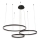 LED pendel dæmpbar LED/125W/230V 3000-6500K diameter 80 cm + fjernbetjening