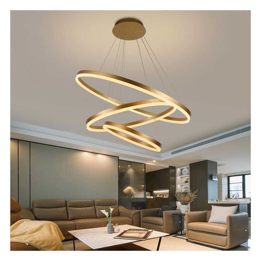 LED pendel dæmpbar LED/125W/230V 3000-6500K + fjernbetjening