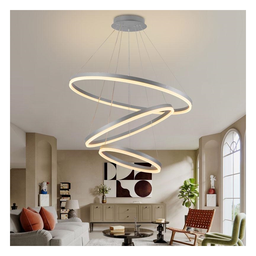 LED pendel dæmpbar LED/125W/230V 3000-6500K + fjernbetjening