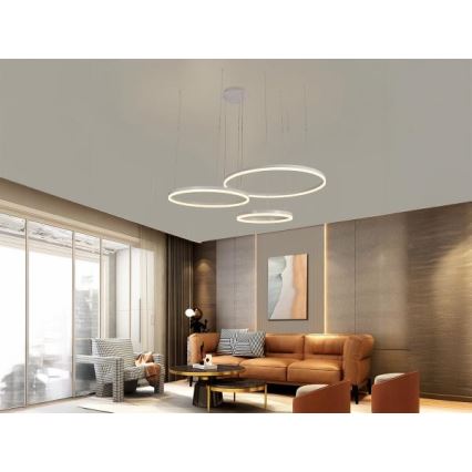 LED pendel dæmpbar LED/125W/230V 3000-6500K + fjernbetjening