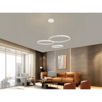 LED pendel dæmpbar LED/125W/230V 3000-6500K + fjernbetjening