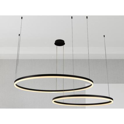LED pendel dæmpbar LED/128W/230V 3000-6500K + fjernbetjening