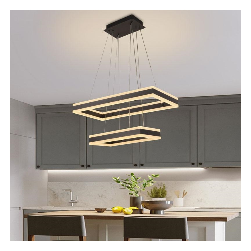 LED pendel dæmpbar LED/130W/230V 3000-6500K + fjernbetjening