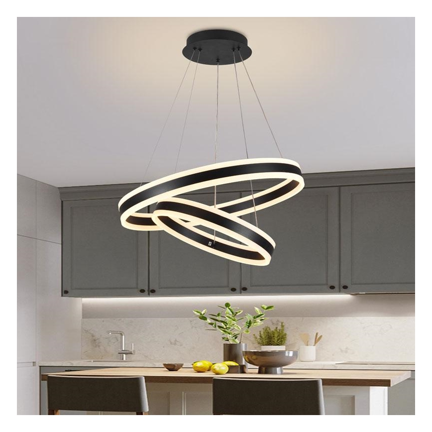 LED pendel dæmpbar LED/135W/230V 3000-6500K + fjernbetjening
