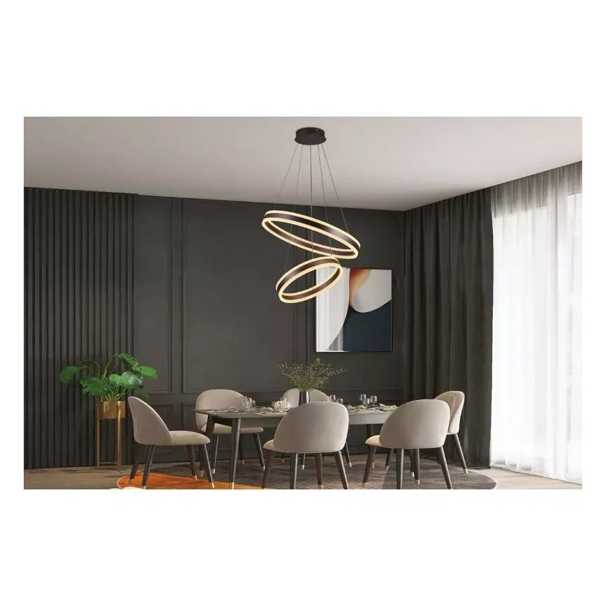 LED pendel dæmpbar LED/135W/230V 3000-6500K + fjernbetjening