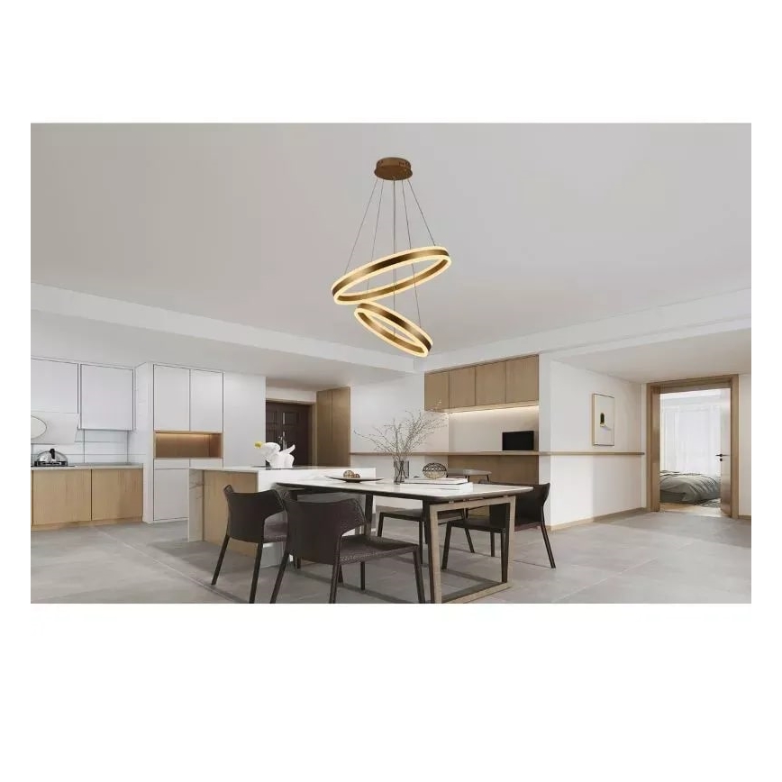 LED pendel dæmpbar LED/135W/230V 3000-6500K + fjernbetjening