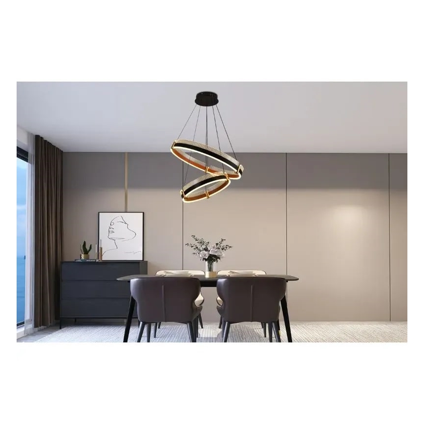 LED pendel dæmpbar LED/140W/230V 3000-6500K + fjernbetjening