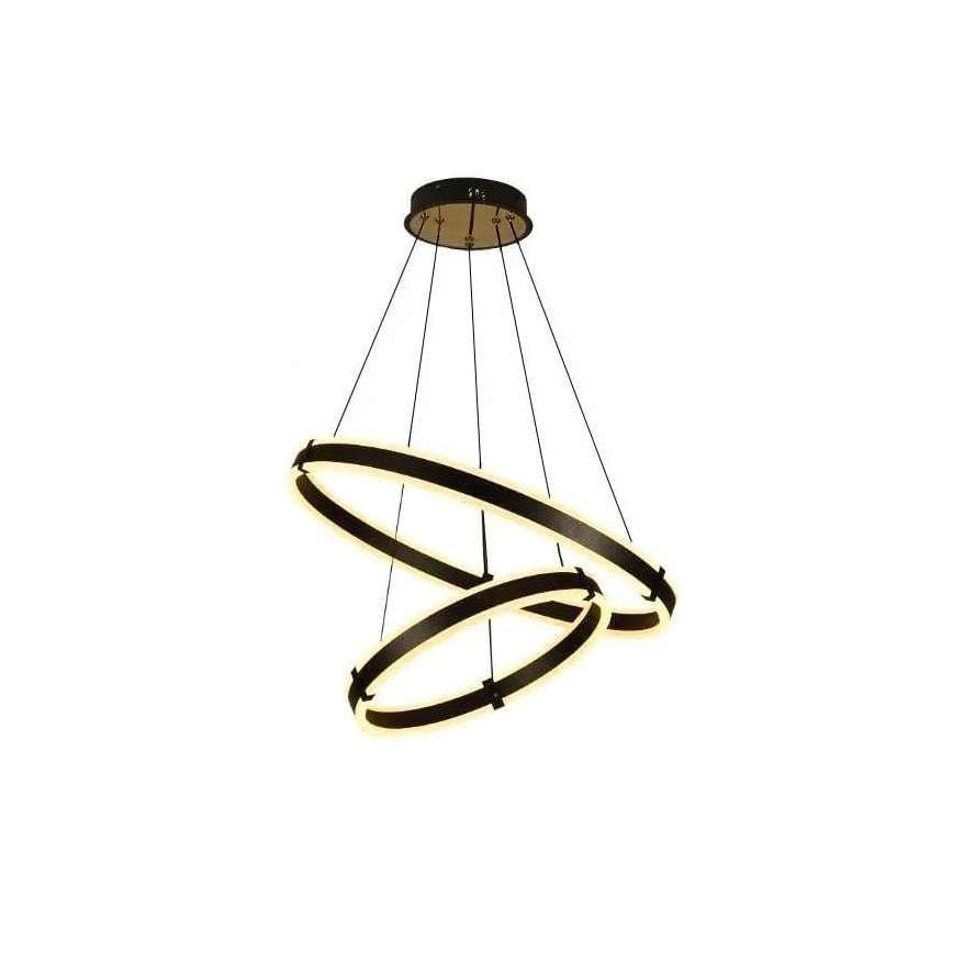 LED pendel dæmpbar LED/140W/230V 3000-6500K diameter 60 cm + fjernbetjening