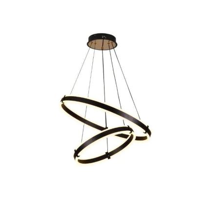 LED pendel dæmpbar LED/140W/230V 3000-6500K diameter 60 cm + fjernbetjening