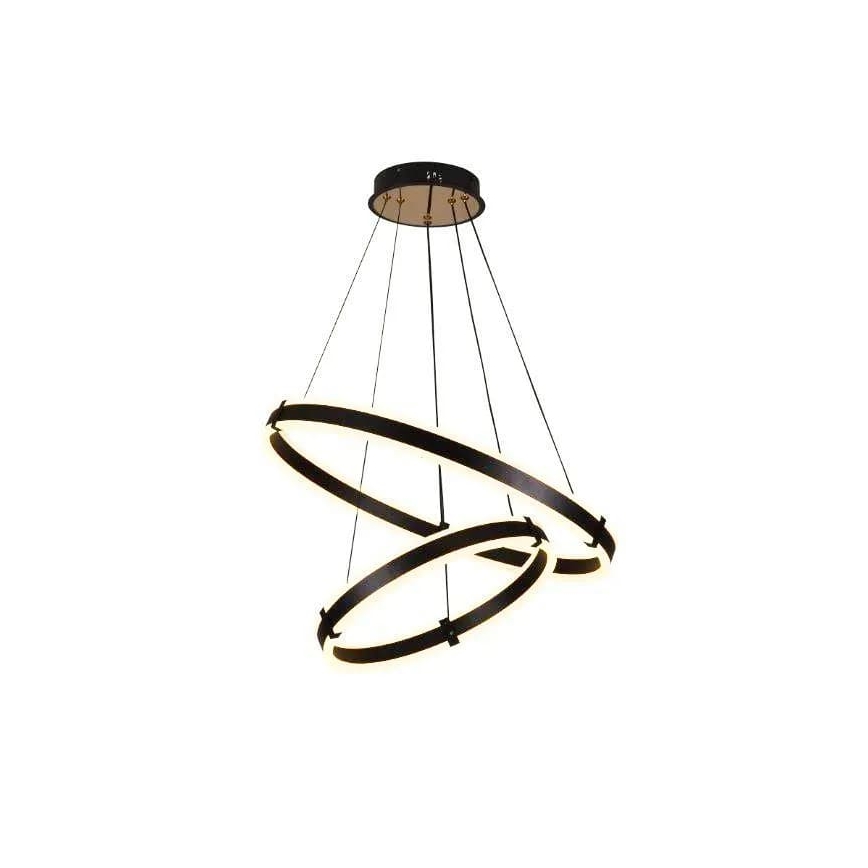 LED pendel dæmpbar LED/140W/230V 3000-6500K diameter 60 cm + fjernbetjening