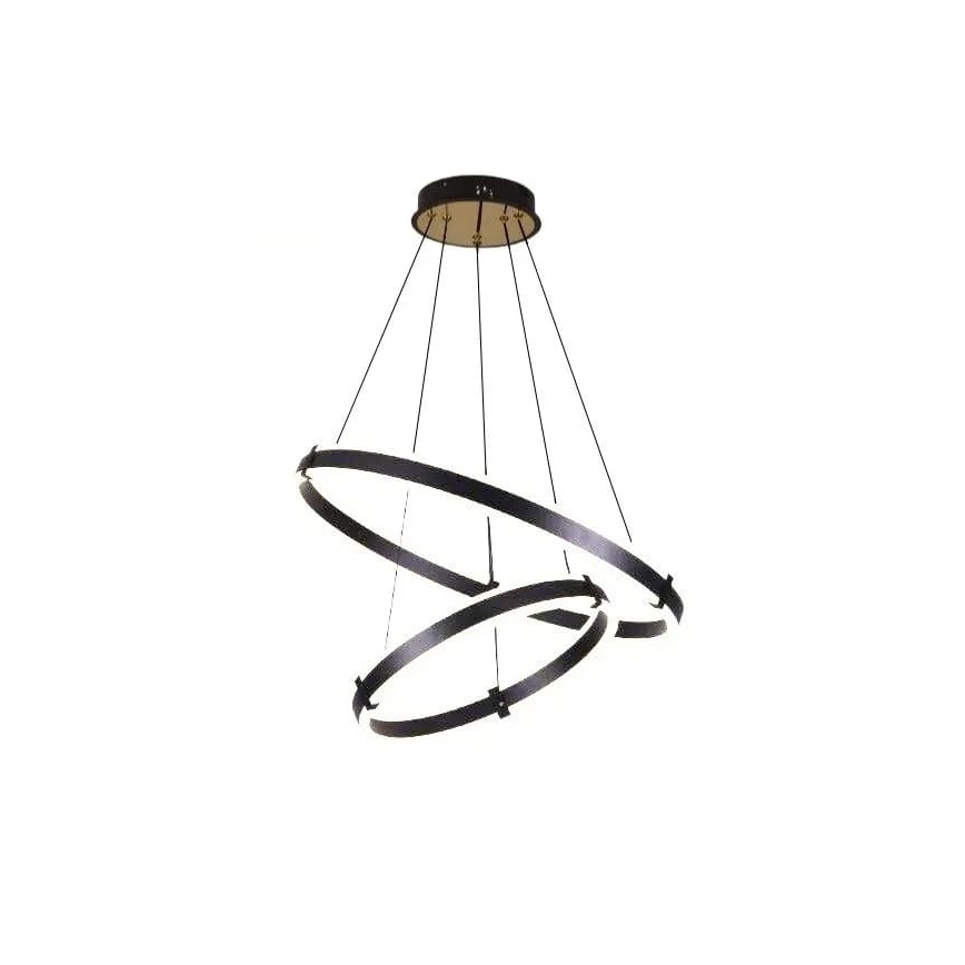LED pendel dæmpbar LED/140W/230V 3000-6500K diameter 60 cm + fjernbetjening