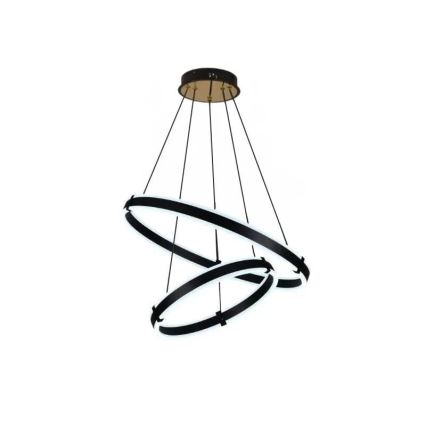LED pendel dæmpbar LED/140W/230V 3000-6500K diameter 60 cm + fjernbetjening
