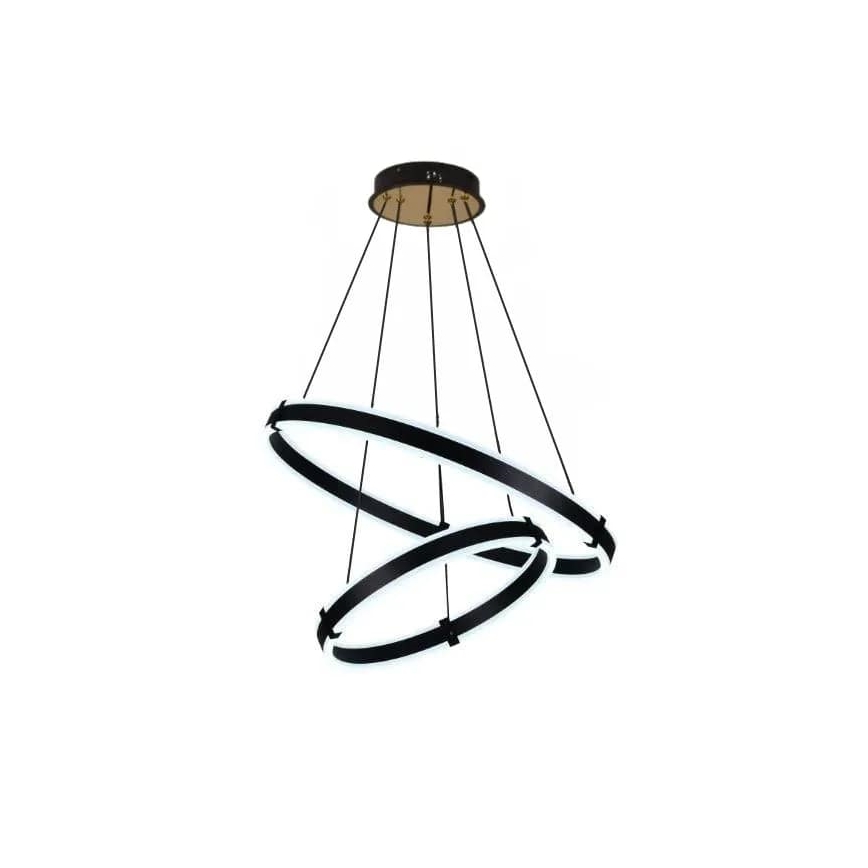 LED pendel dæmpbar LED/140W/230V 3000-6500K diameter 60 cm + fjernbetjening