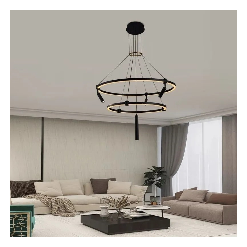 LED pendel dæmpbar LED/140W/230V 3000-6500K + fjernbetjening