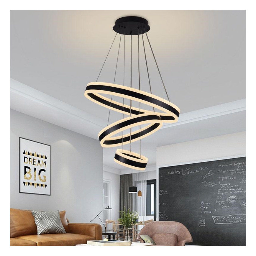 LED pendel dæmpbar LED/165W/230V 3000-6500K + fjernbetjening