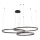 LED pendel dæmpbar LED/170W/230V 3000-6500K diameter 100 cm + fjernbetjening