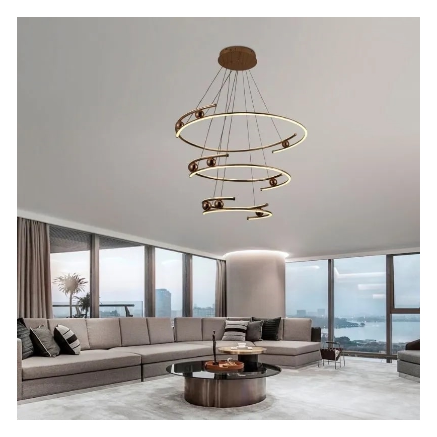 LED pendel dæmpbar LED/170W/230V 3000-6500K + fjernbetjening