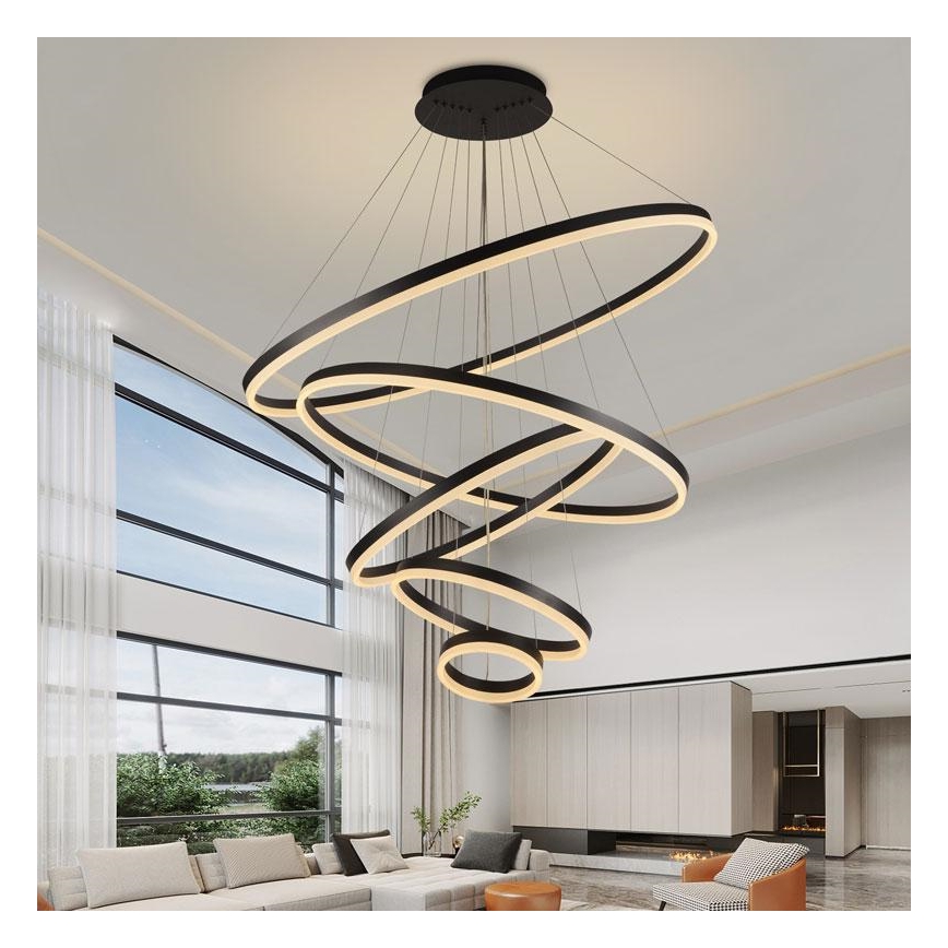 LED pendel dæmpbar LED/210W/230V 3000-6500K + fjernbetjening