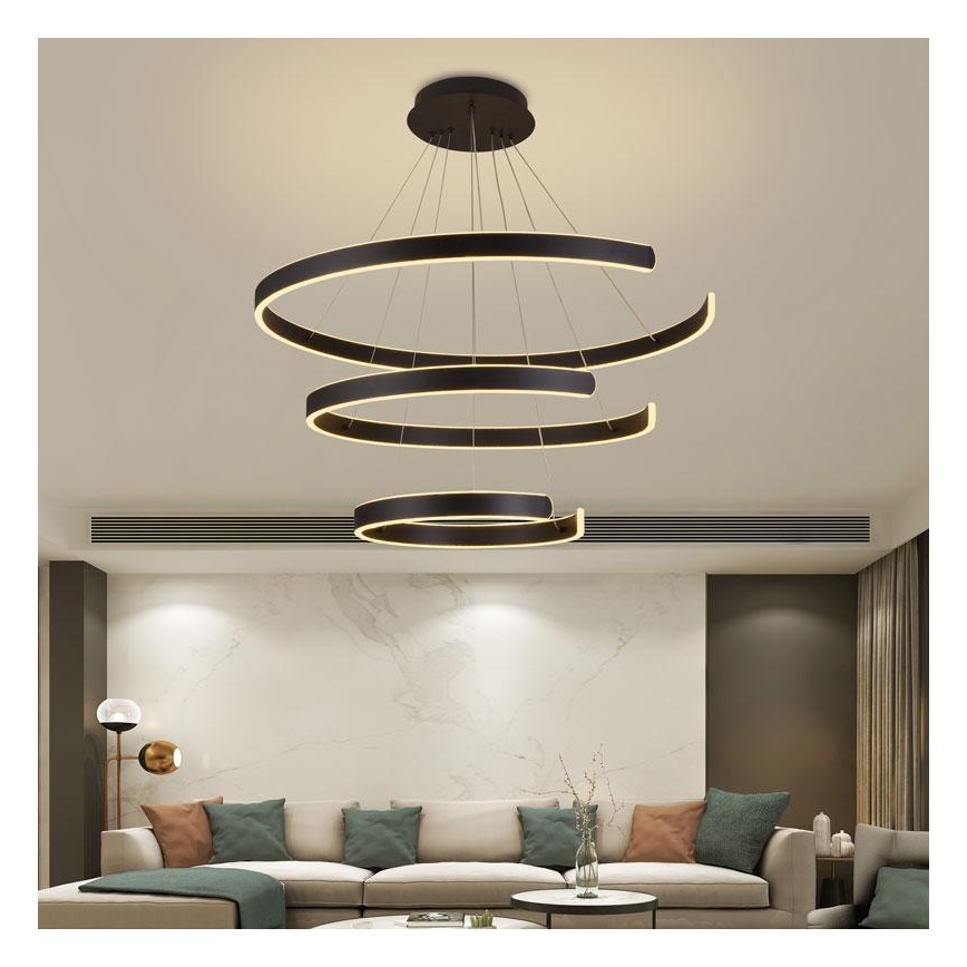 LED pendel dæmpbar LED/220W/230V 3000-6500K + fjernbetjening