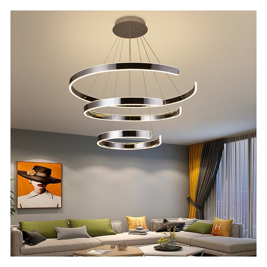 LED pendel dæmpbar LED/220W/230V 3000-6500K + fjernbetjening