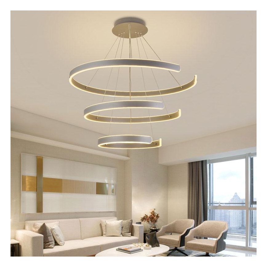 LED pendel dæmpbar LED/220W/230V 3000-6500K + fjernbetjening