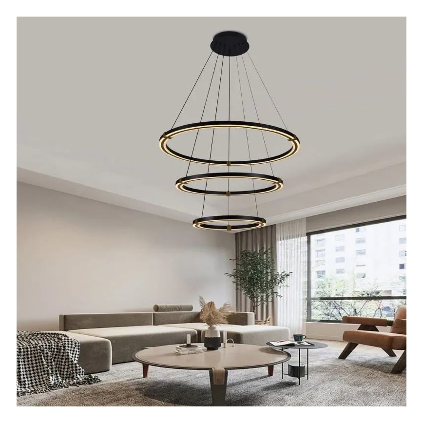 LED pendel dæmpbar LED/235W/230V 3000-6500K + fjernbetjening