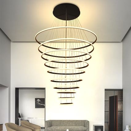 LED pendel dæmpbar LED/365W/230V 3000-6500K + fjernbetjening