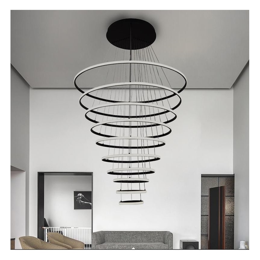 LED pendel dæmpbar LED/365W/230V 3000-6500K + fjernbetjening
