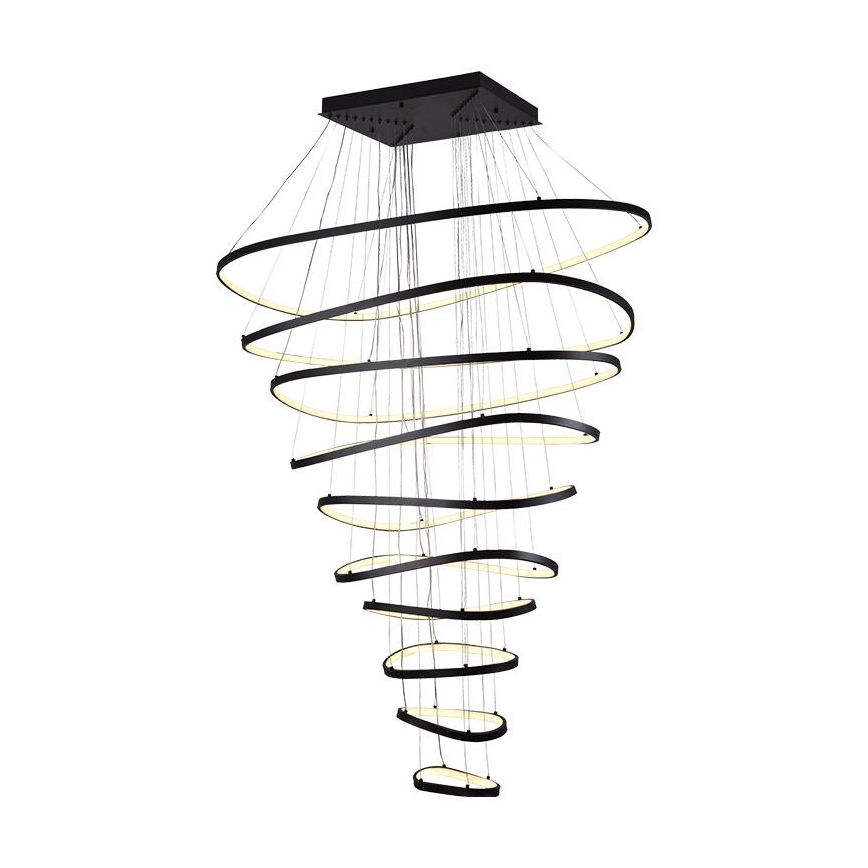 LED pendel dæmpbar LED/370W/230V 3000-6500K diameter 100 cm + fjernbetjening