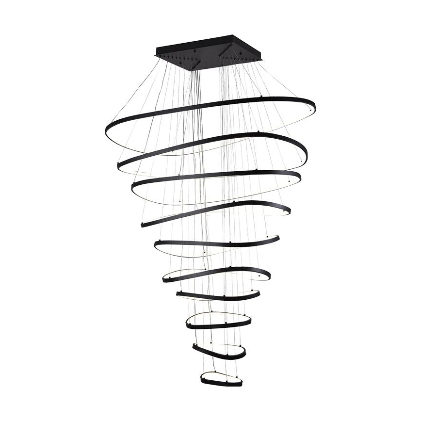 LED pendel dæmpbar LED/370W/230V 3000-6500K diameter 100 cm + fjernbetjening