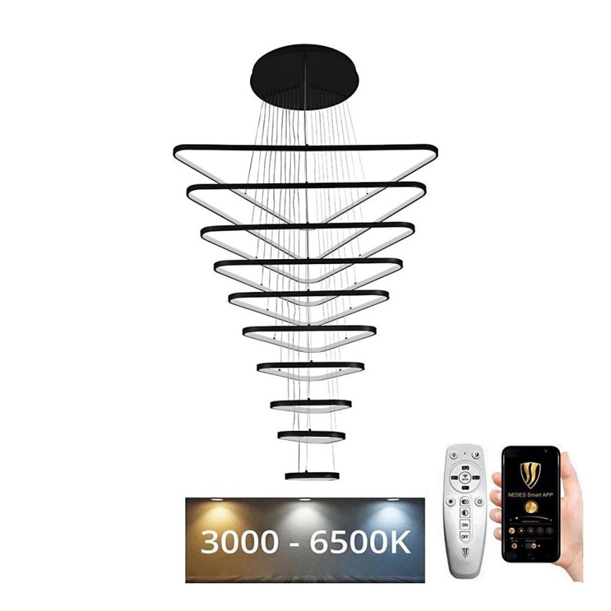 LED pendel dæmpbar LED/385W/230V 3000-6500K + fjernbetjening