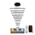 LED pendel dæmpbar LED/385W/230V 3000-6500K + fjernbetjening