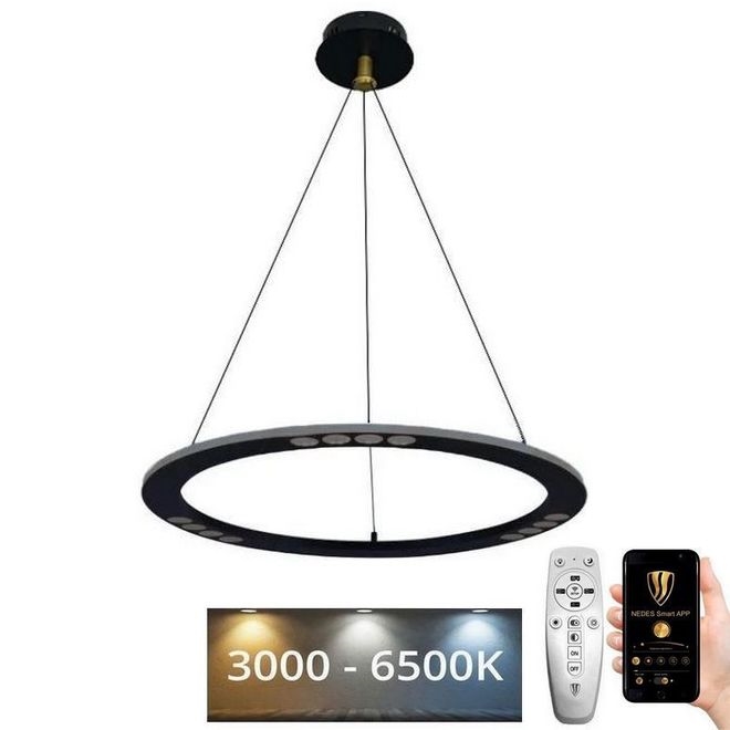 LED pendel dæmpbar LED/40W/230V 3000-6500K + fjernbetjening