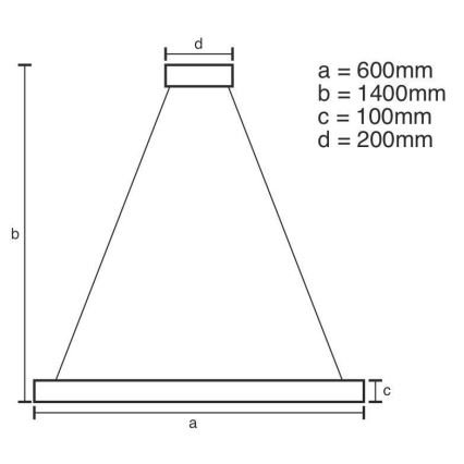 LED krystalpendel dæmpbar LED/40W/230V 3000-6500K krom/guldfarvet + fjernbetjening