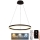 LED pendel dæmpbar LED/42W/230V 3000-6500K diameter 60 cm + fjernbetjening