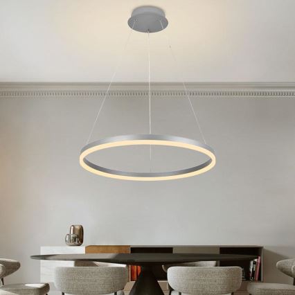 LED pendel dæmpbar LED/42W/230V 3000-6500K diameter 60 cm + fjernbetjening